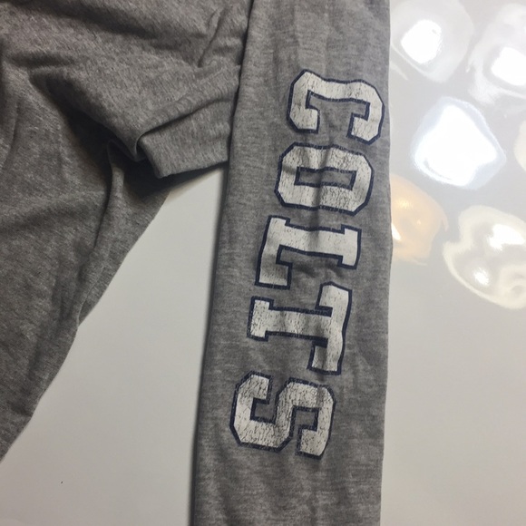 NFL Colts Long sleeve Shirt Size boys XL - 14 🌈❤️ - Picture 4 of 6